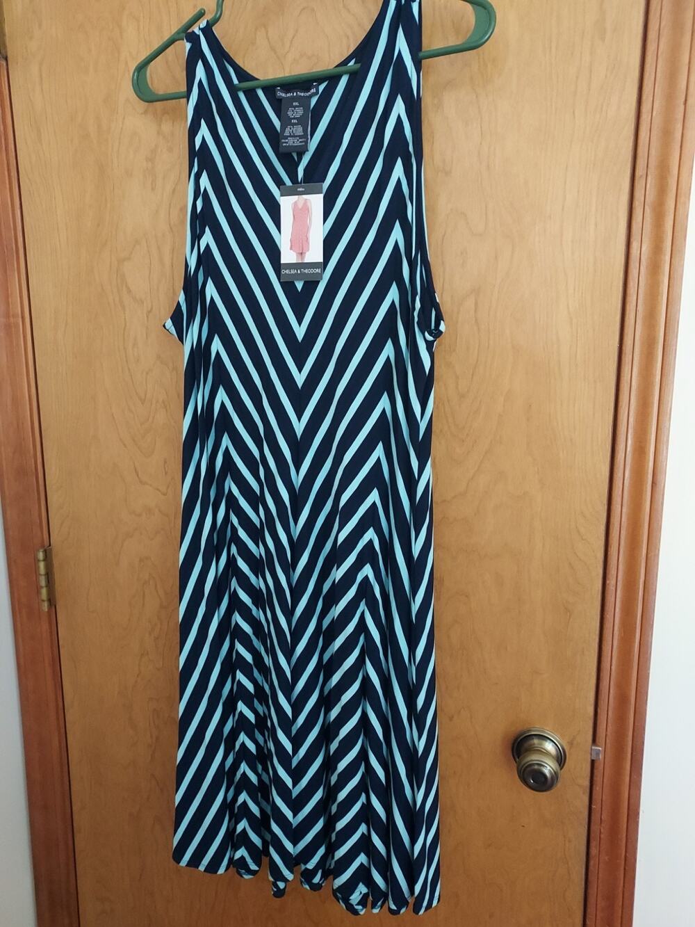 New Chelsea And Theodore size XXL Knit Dress With Tags Summer Sleeveless light